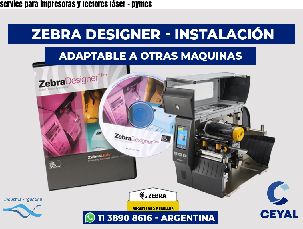 service para impresoras y lectores láser – pymes