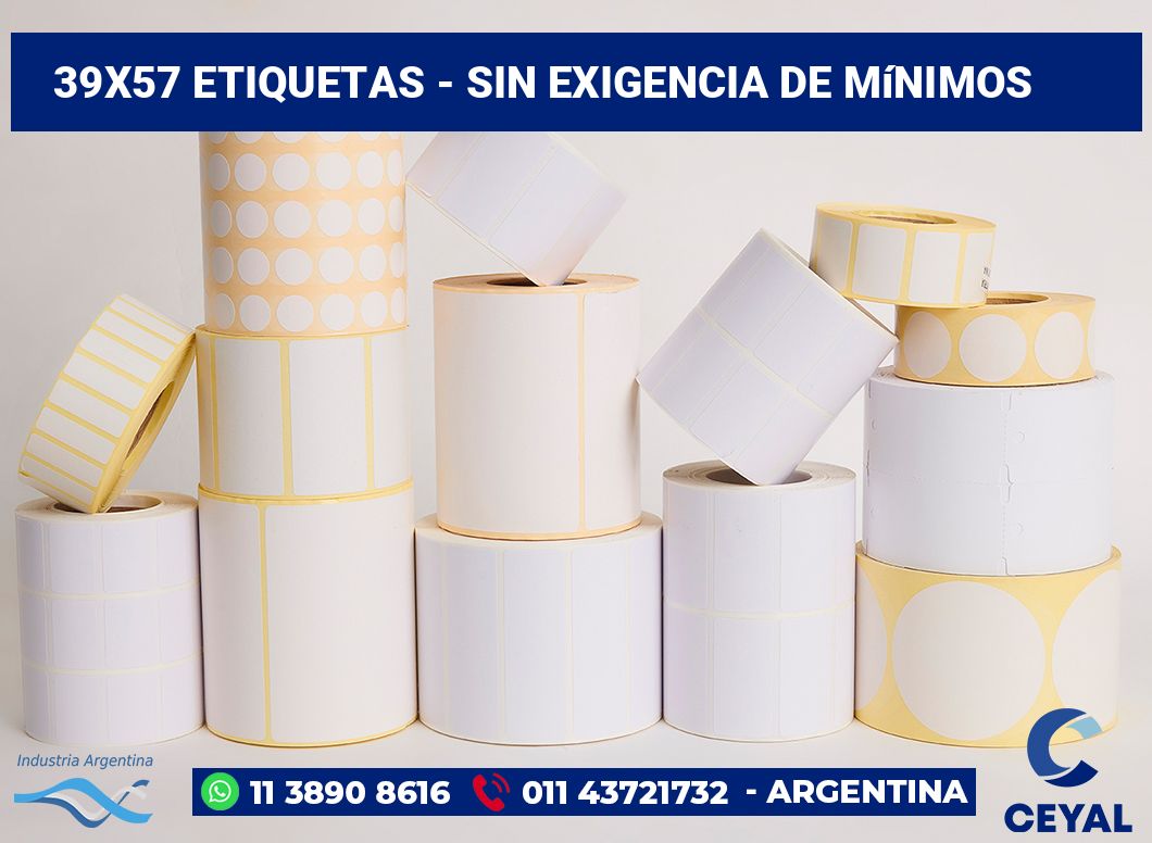 39x57 Etiquetas