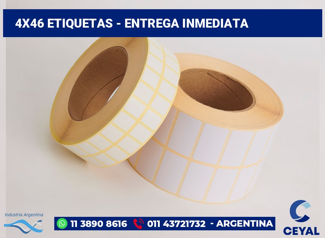 4x46 Etiquetas
