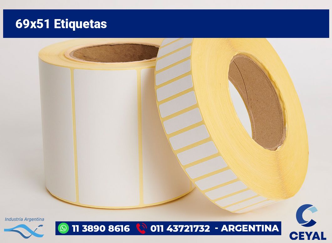 69x51 Etiquetas