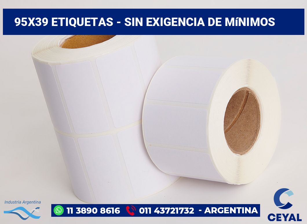 95×39 Etiquetas