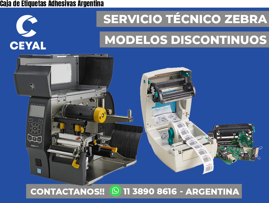 Caja de Etiquetas Adhesivas Argentina