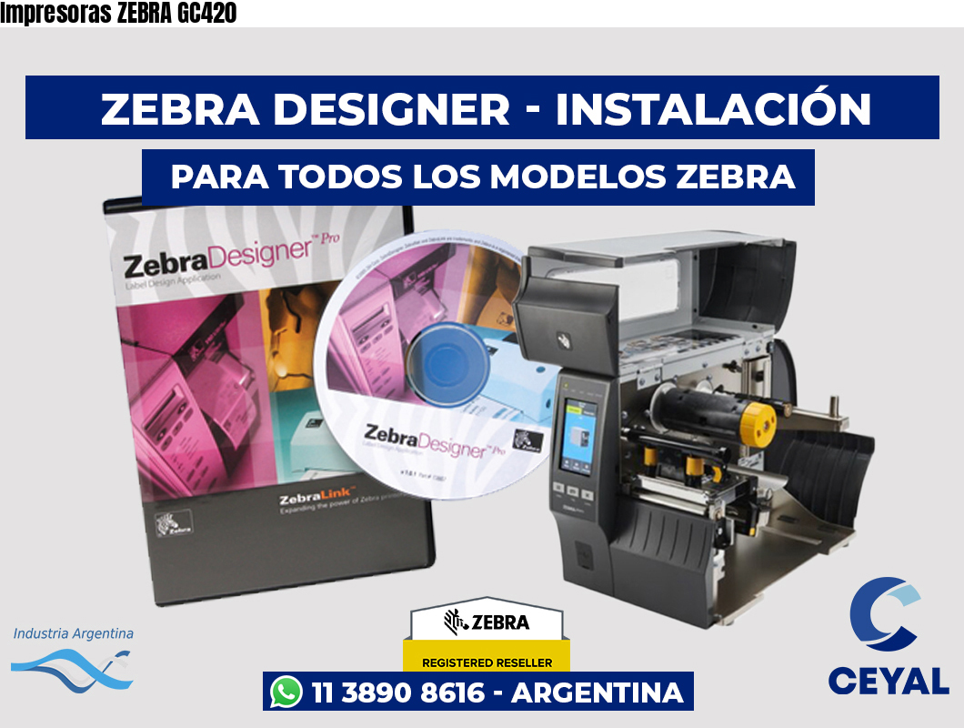 Impresoras ZEBRA GC420