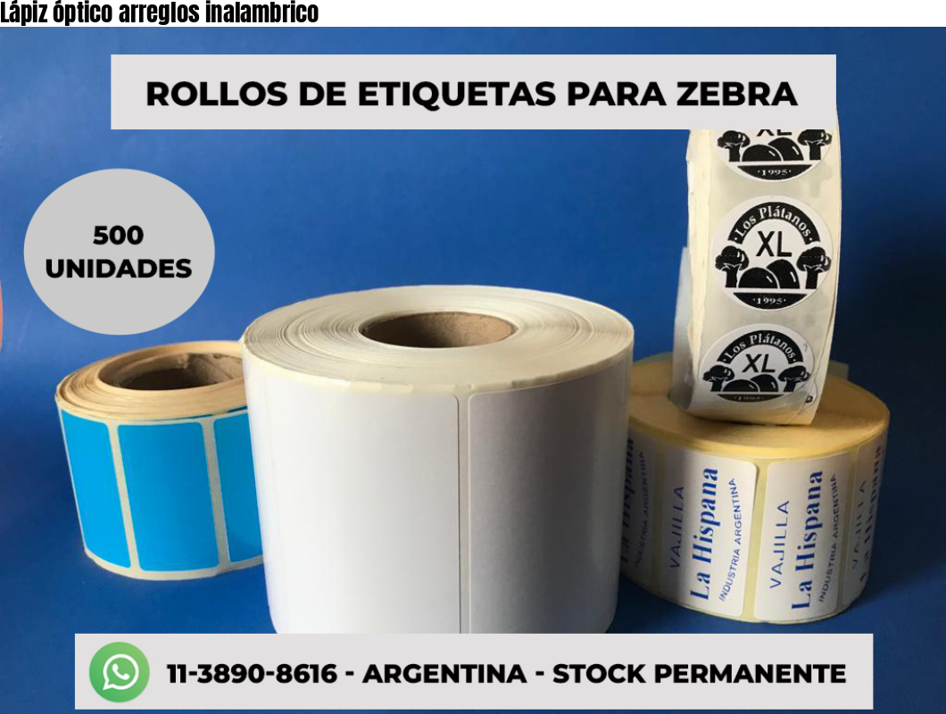 Lápiz óptico arreglos inalambrico