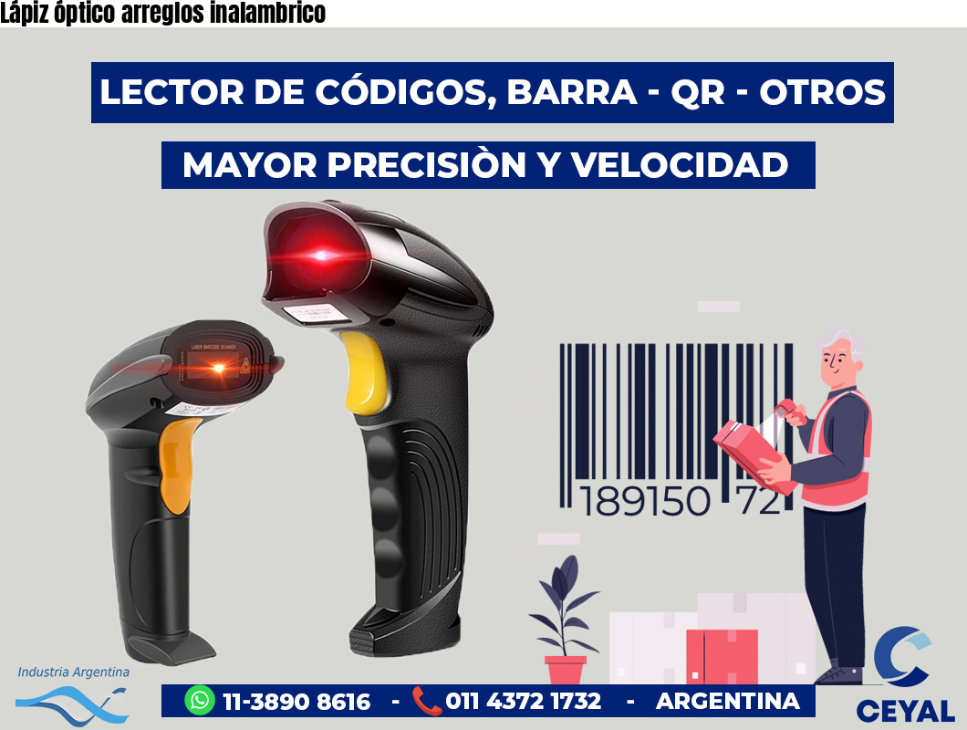 Lápiz óptico arreglos inalambrico