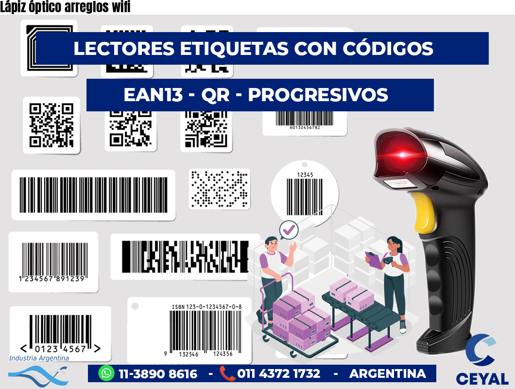 Lápiz óptico arreglos wifi