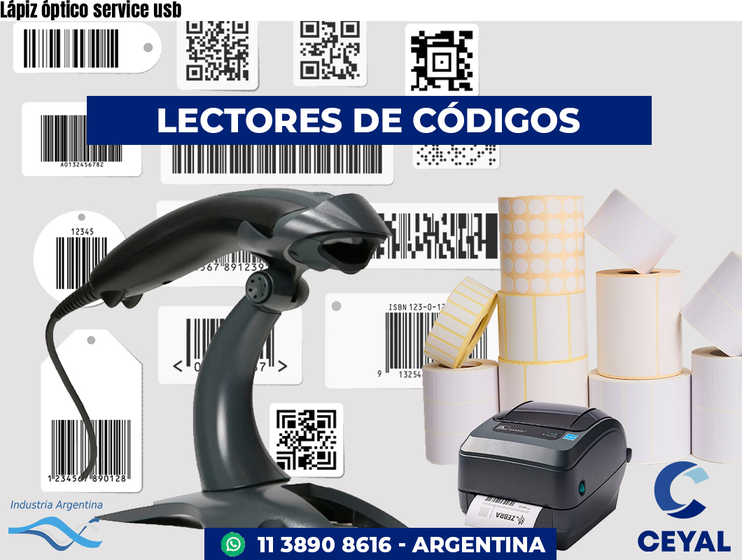 Lápiz óptico service usb