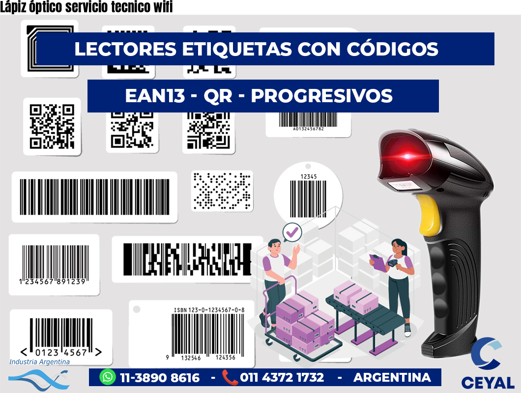 Lápiz óptico servicio tecnico wifi