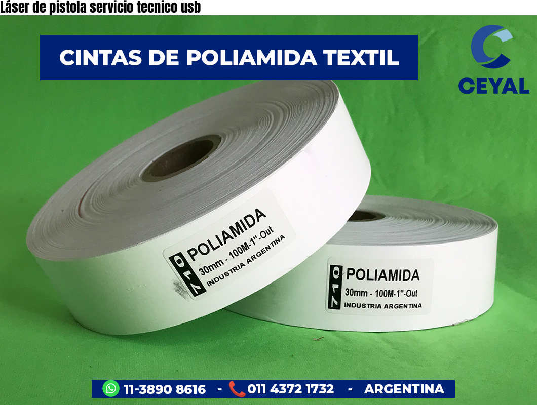 Láser de pistola servicio tecnico usb
