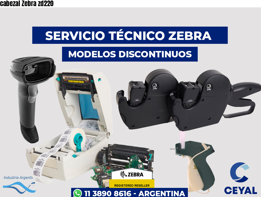 cabezal Zebra zd220