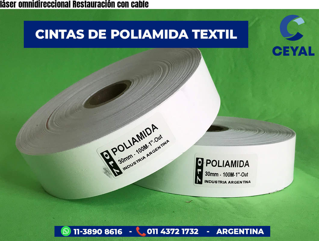 láser omnidireccional Restauración con cable