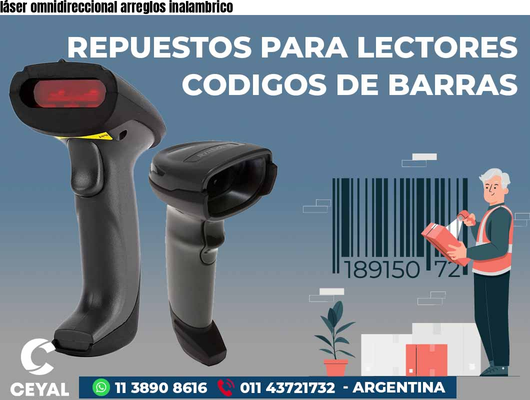 láser omnidireccional arreglos inalambrico