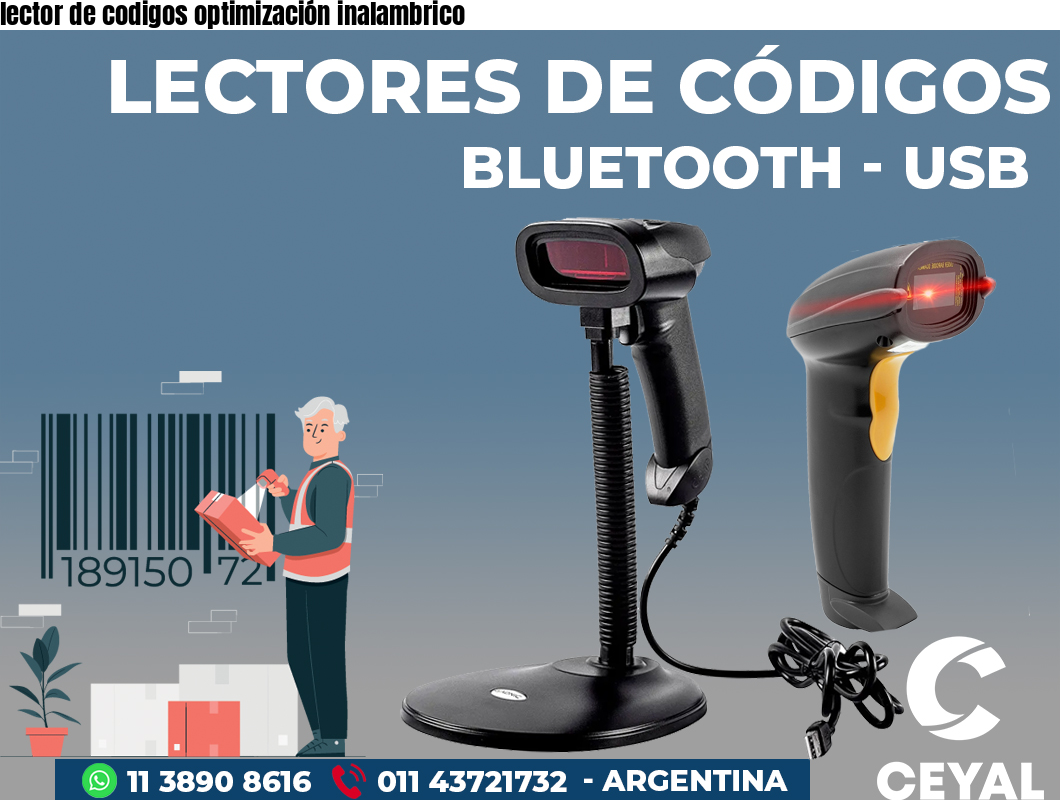 lector de codigos optimización inalambrico