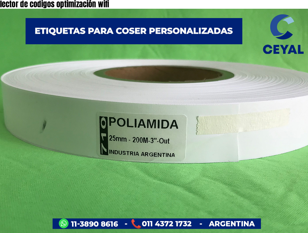 lector de codigos optimización wifi