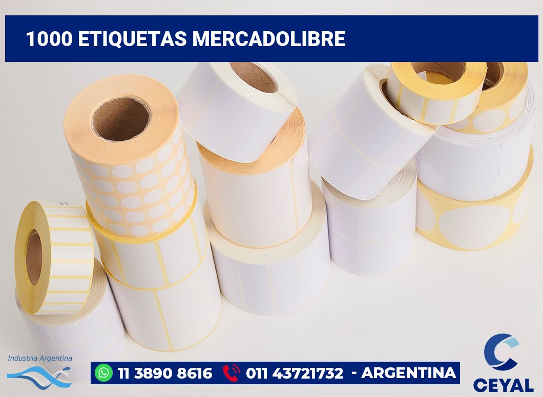 1000 Etiquetas mercadolibre