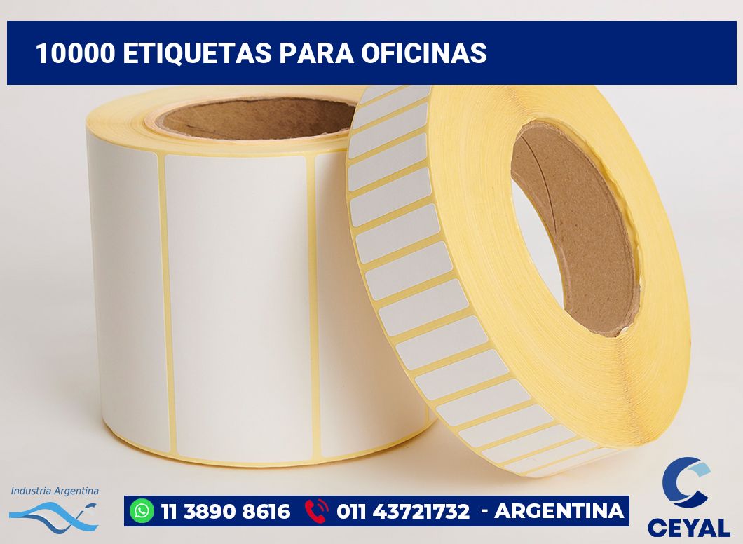 10000 Etiquetas para oficinas