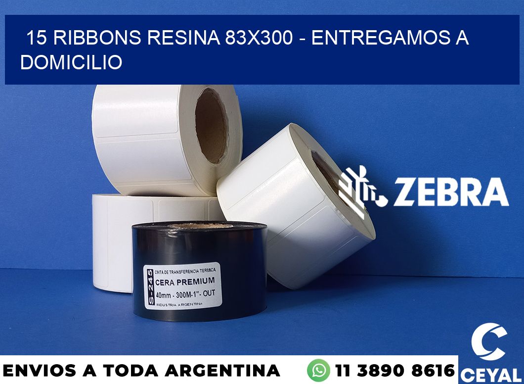 15 Ribbons resina 83x300 - entregamos a domicilio