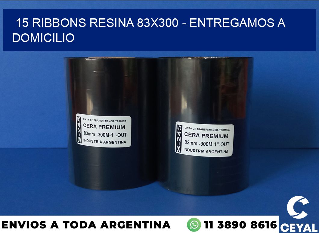 15 Ribbons resina 83×300 – entregamos a domicilio