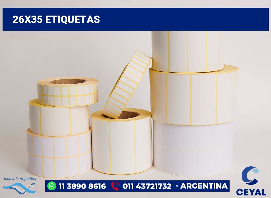 26x35 Etiquetas