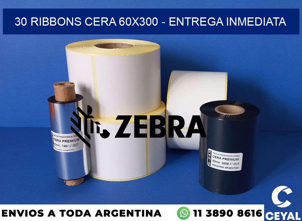 30 Ribbons cera 60x300 - Entrega inmediata