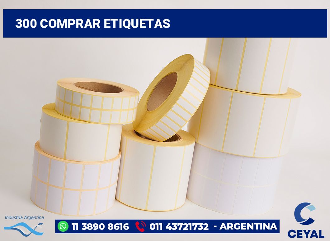 300 Comprar etiquetas