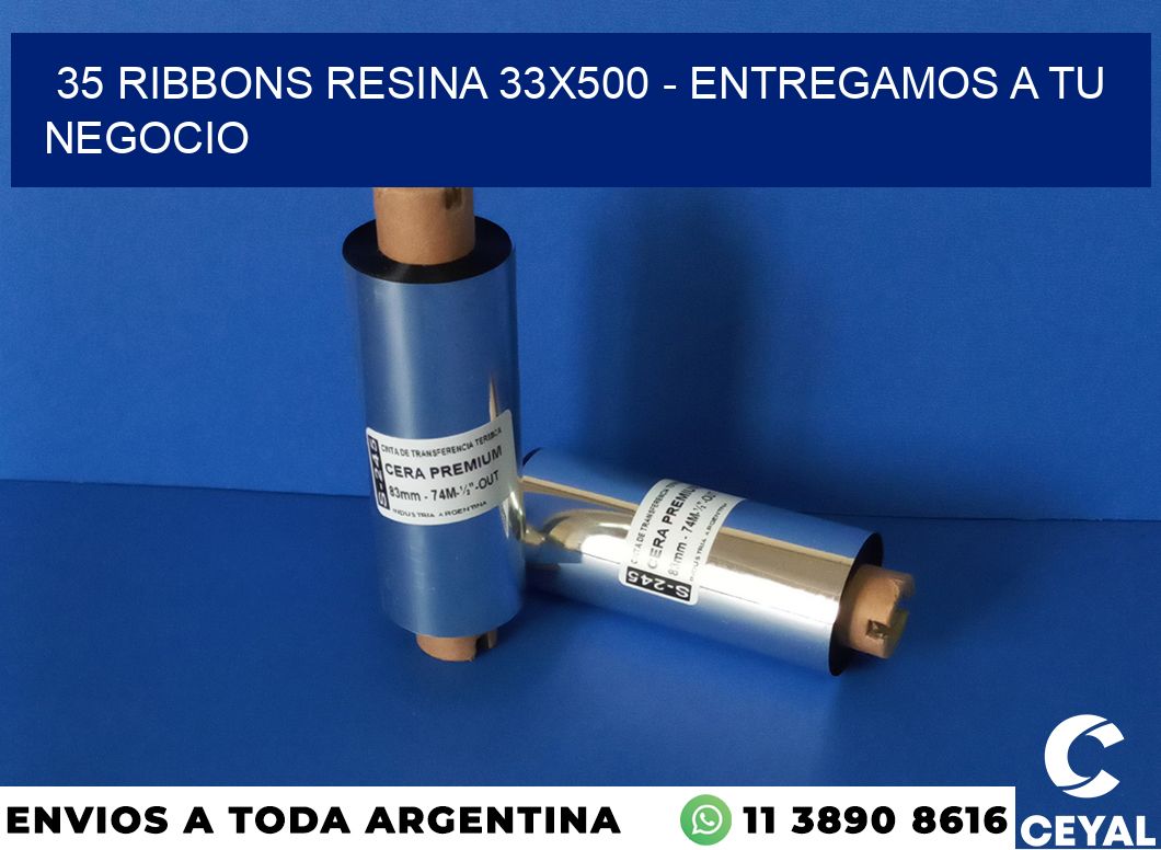 35 Ribbons resina 33×500 – entregamos a tu negocio