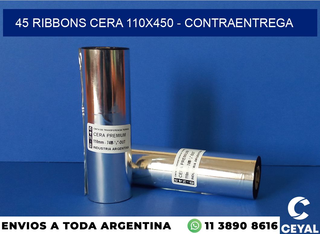 45 Ribbons cera 110×450 – contraentrega