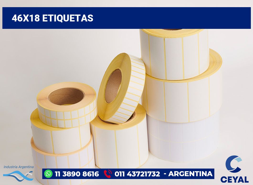 46x18 Etiquetas
