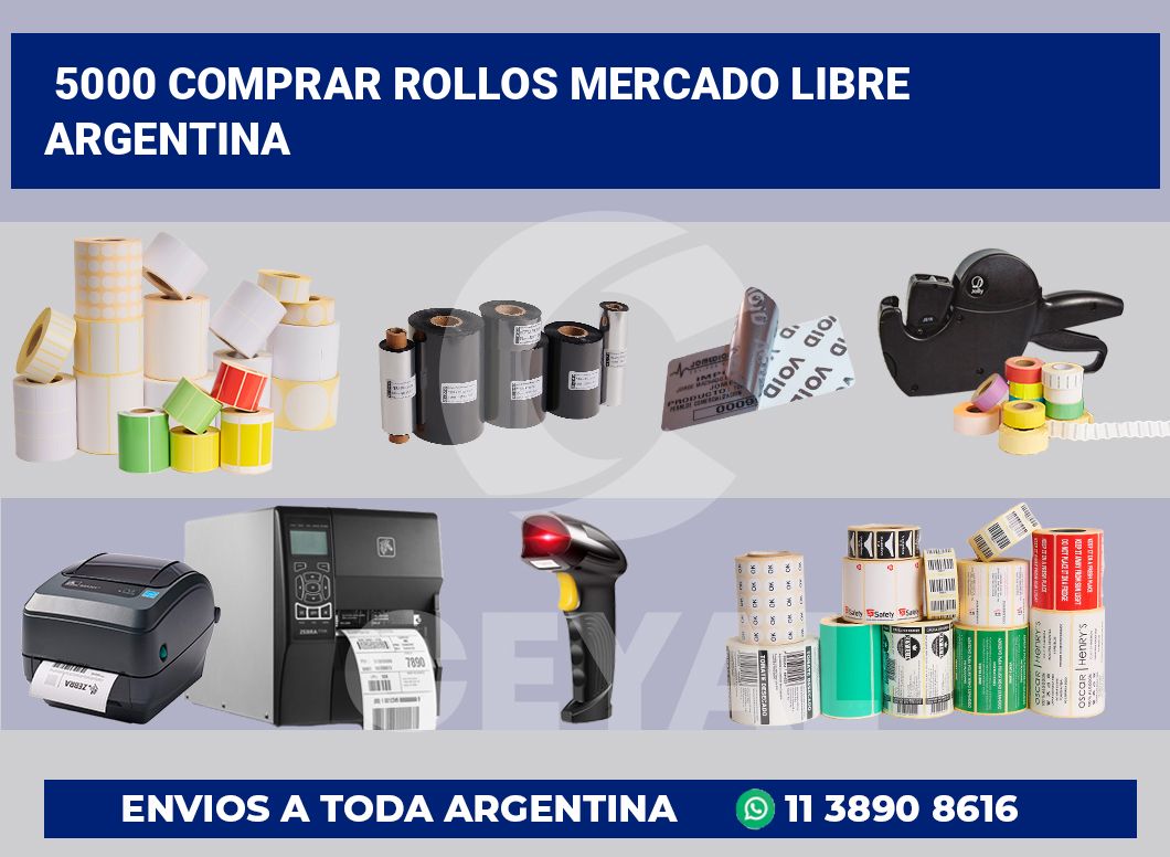 5000 Comprar rollos mercado libre argentina