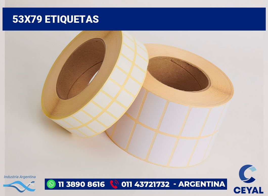 53x79 Etiquetas