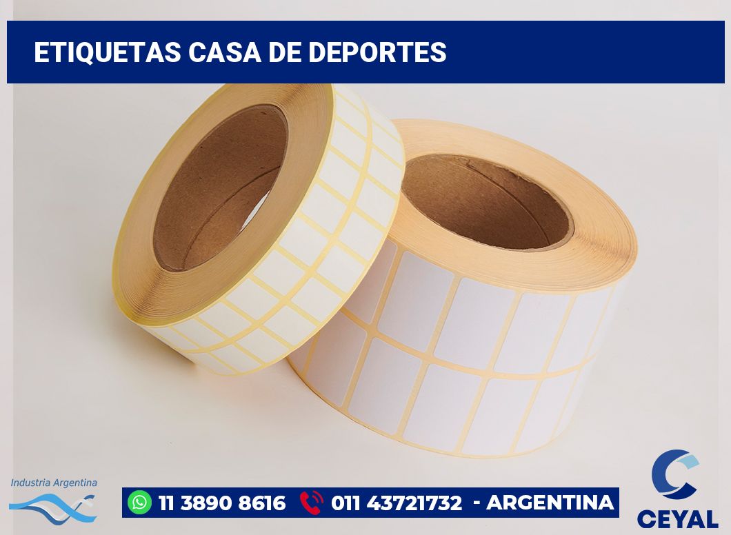 Etiquetas Casa de deportes