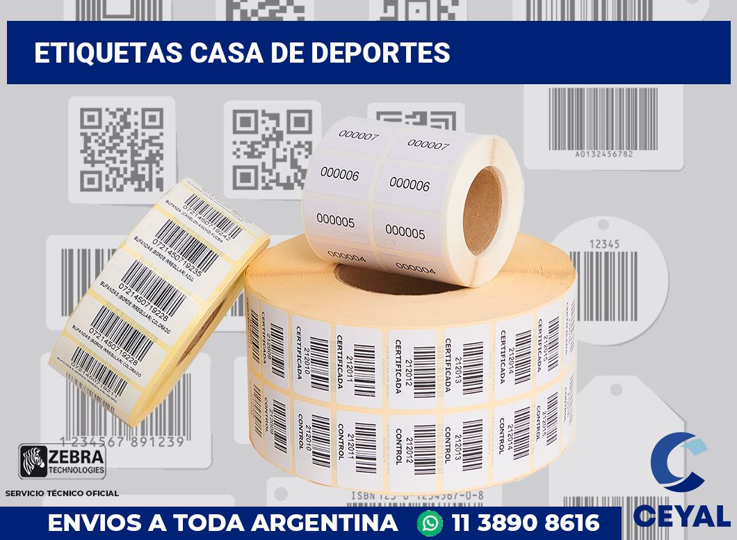 Etiquetas Casa de deportes