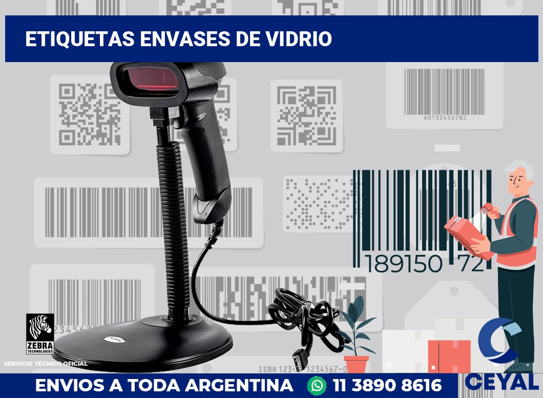 Etiquetas Envases de vidrio