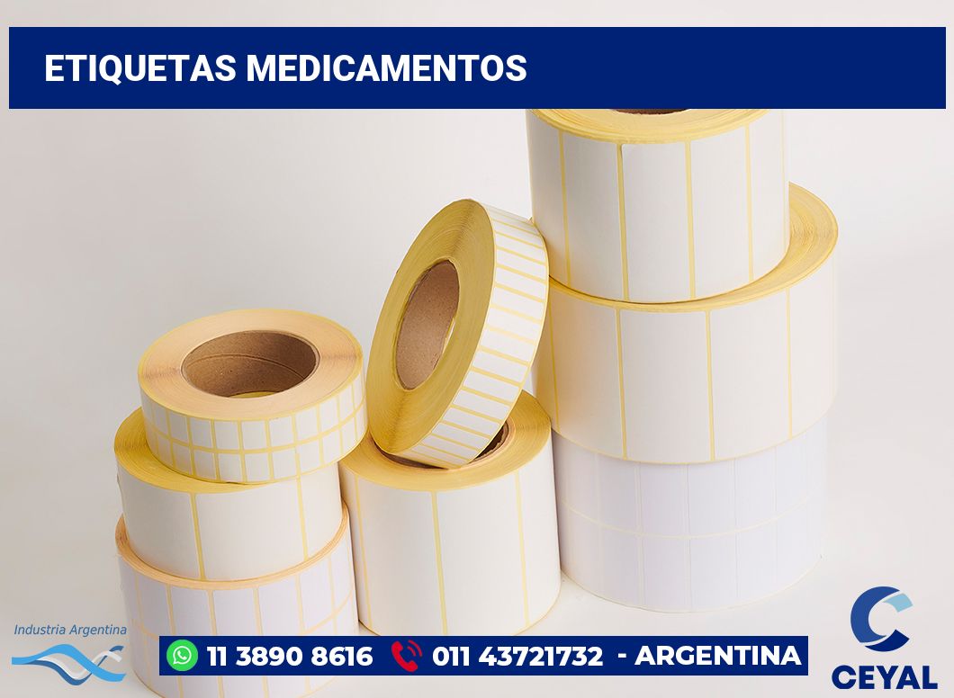 Etiquetas Medicamentos