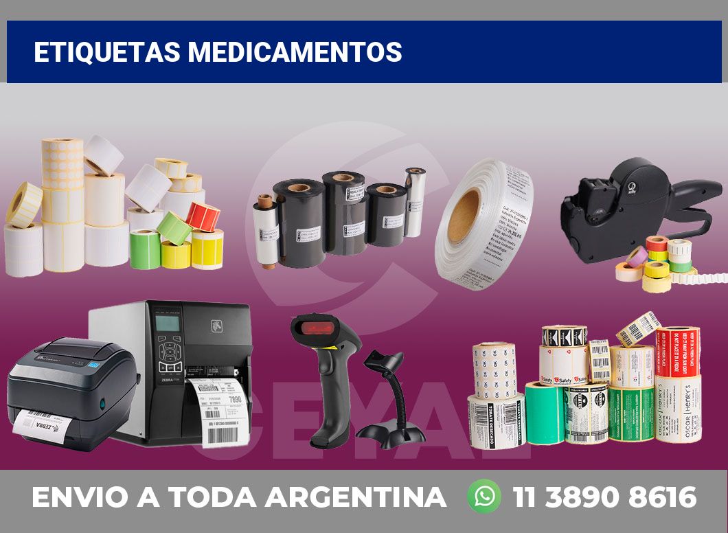 Etiquetas Medicamentos