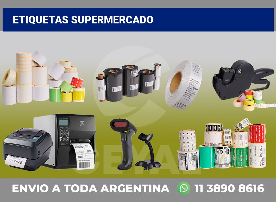 Etiquetas Supermercado