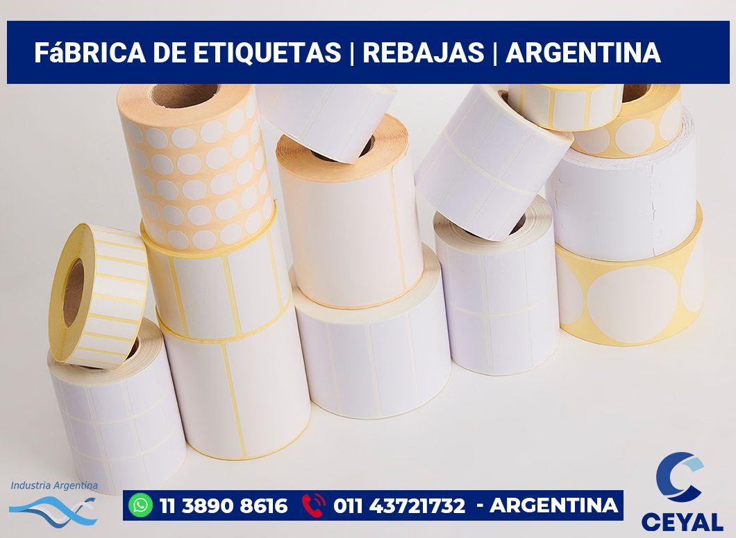 Fábrica de etiquetas | Rebajas | Argentina
