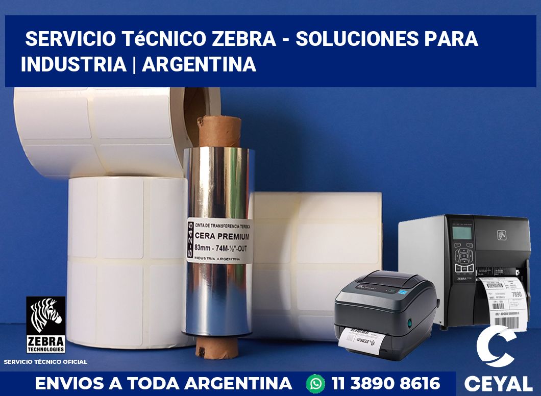 Servicio técnico Zebra - Soluciones para industria | Argentina
