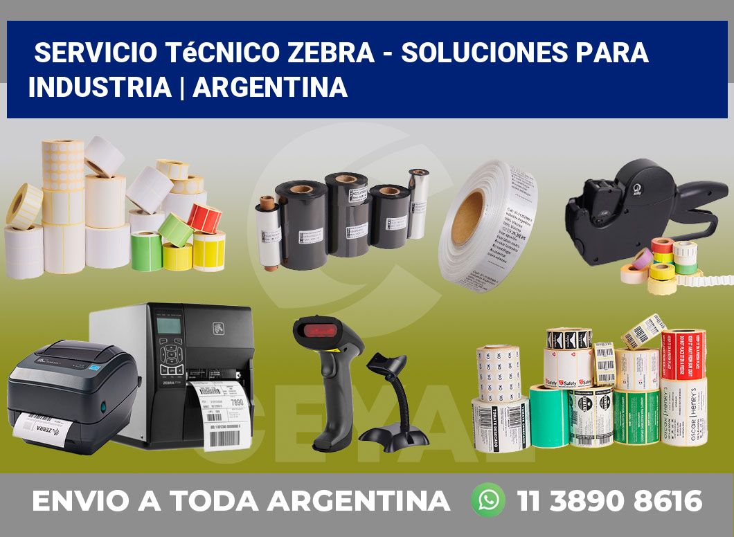 Servicio técnico Zebra – Soluciones para industria | Argentina