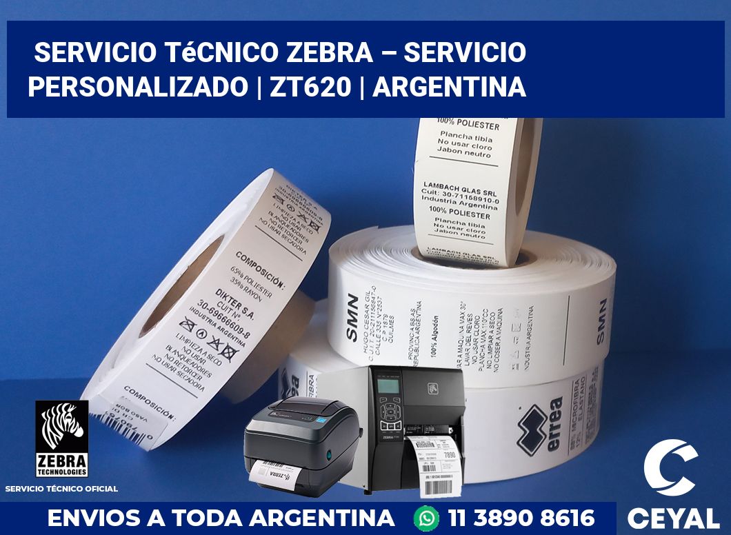 Servicio técnico Zebra – servicio personalizado | ZT620 | Argentina