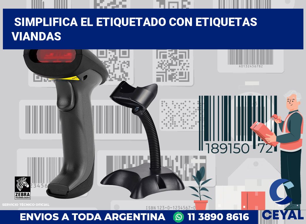 Simplifica el Etiquetado con Etiquetas Viandas