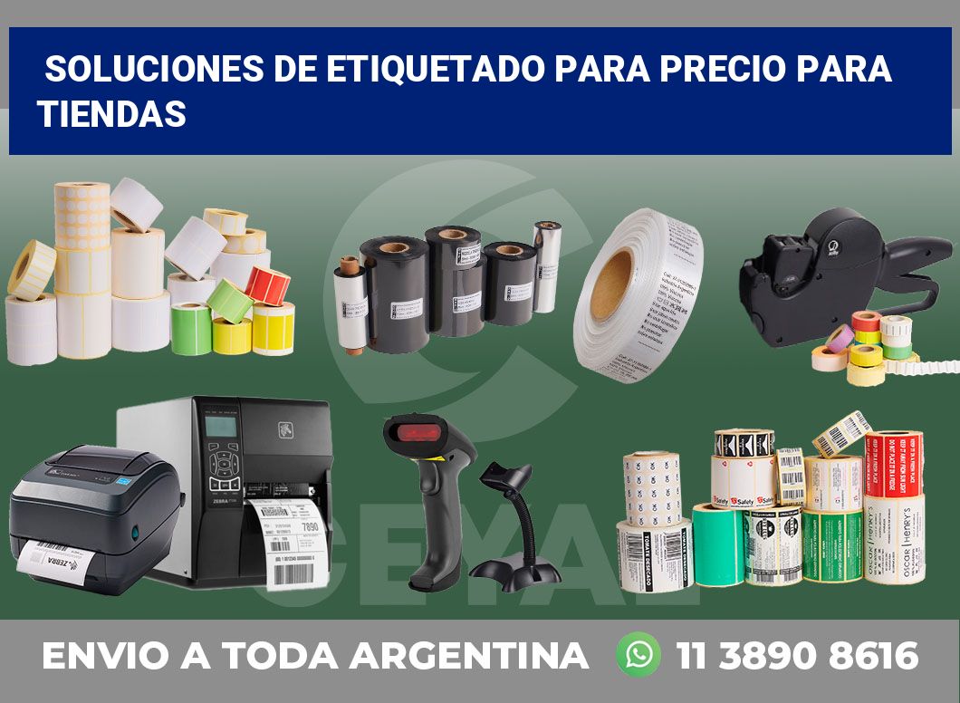 Soluciones de Etiquetado para Precio para Tiendas