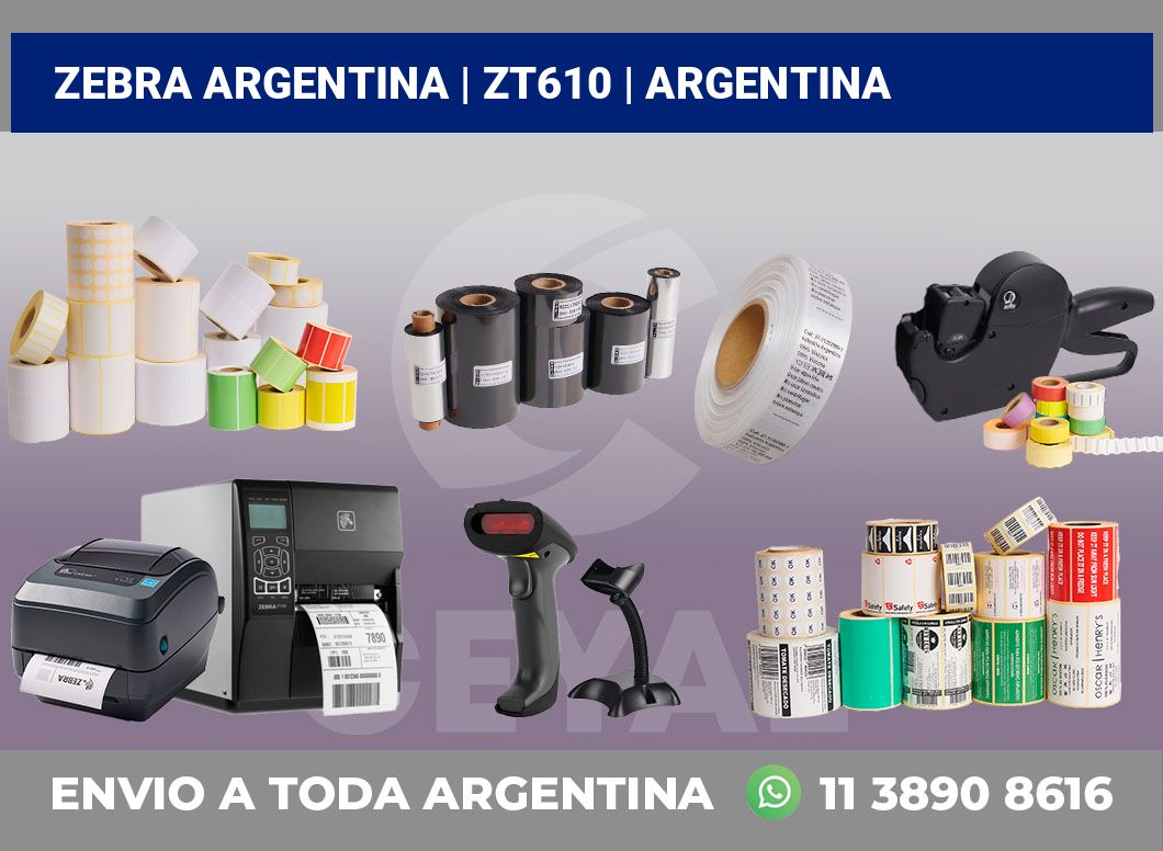 Zebra argentina | ZT610 | Argentina