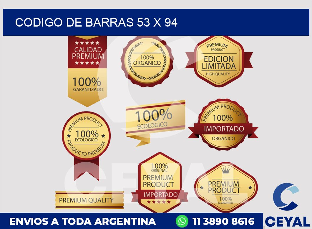 codigo de barras 53 x 94