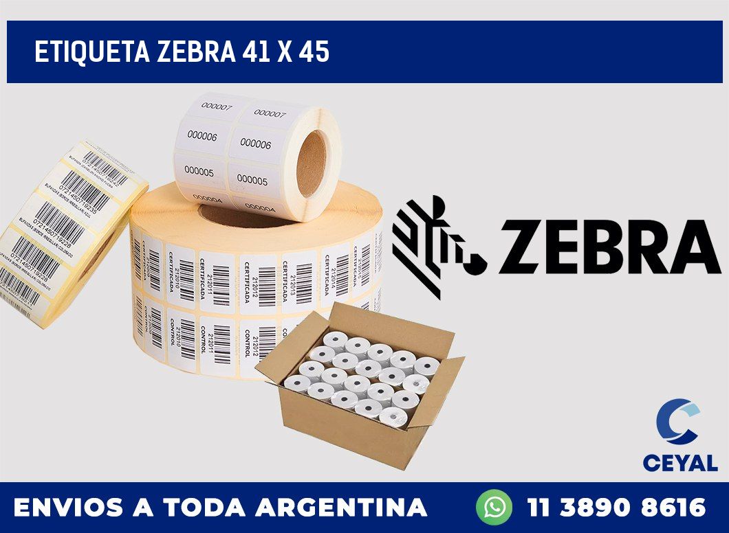 etiqueta zebra 41 x 45