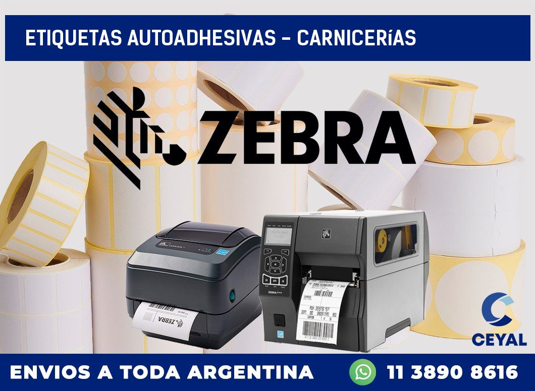 etiquetas autoadhesivas - Carnicerías