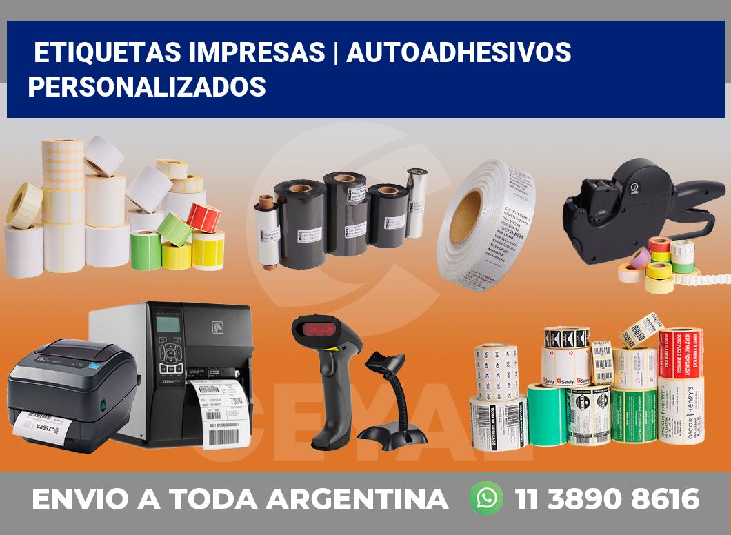 etiquetas impresas | Autoadhesivos personalizados