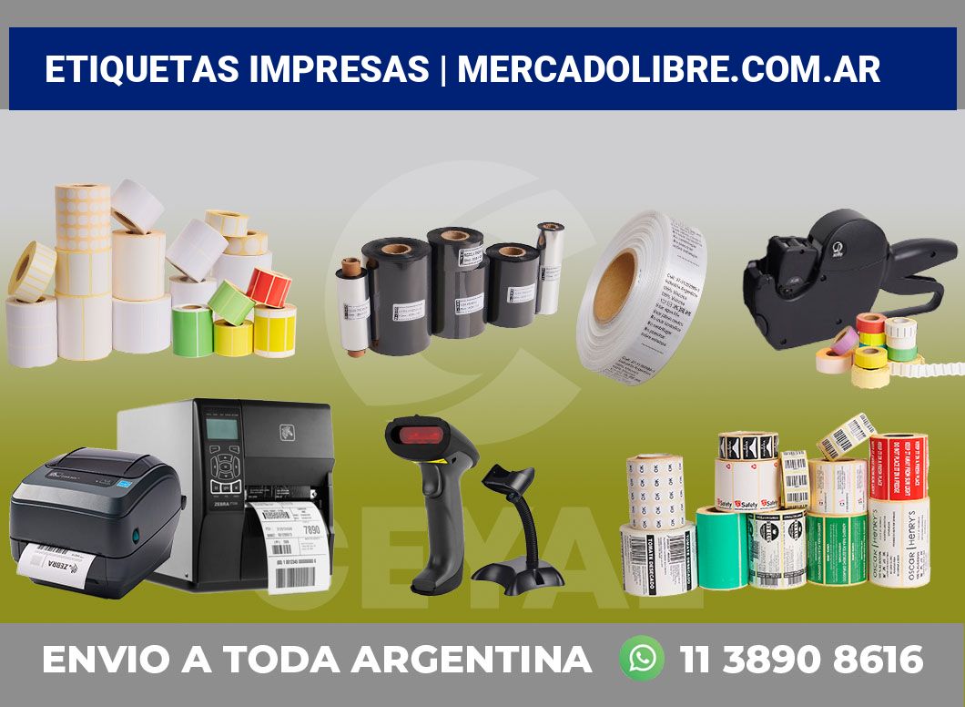 etiquetas impresas | MercadoLibre.com.ar