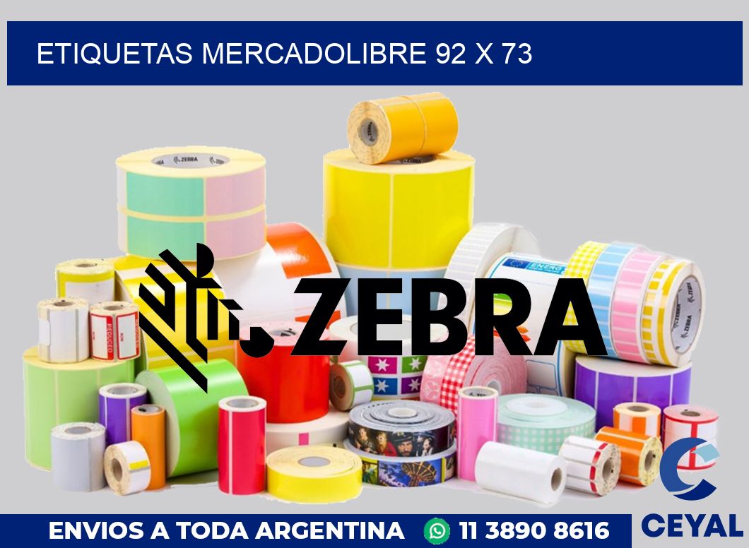 etiquetas mercadolibre 92 x 73