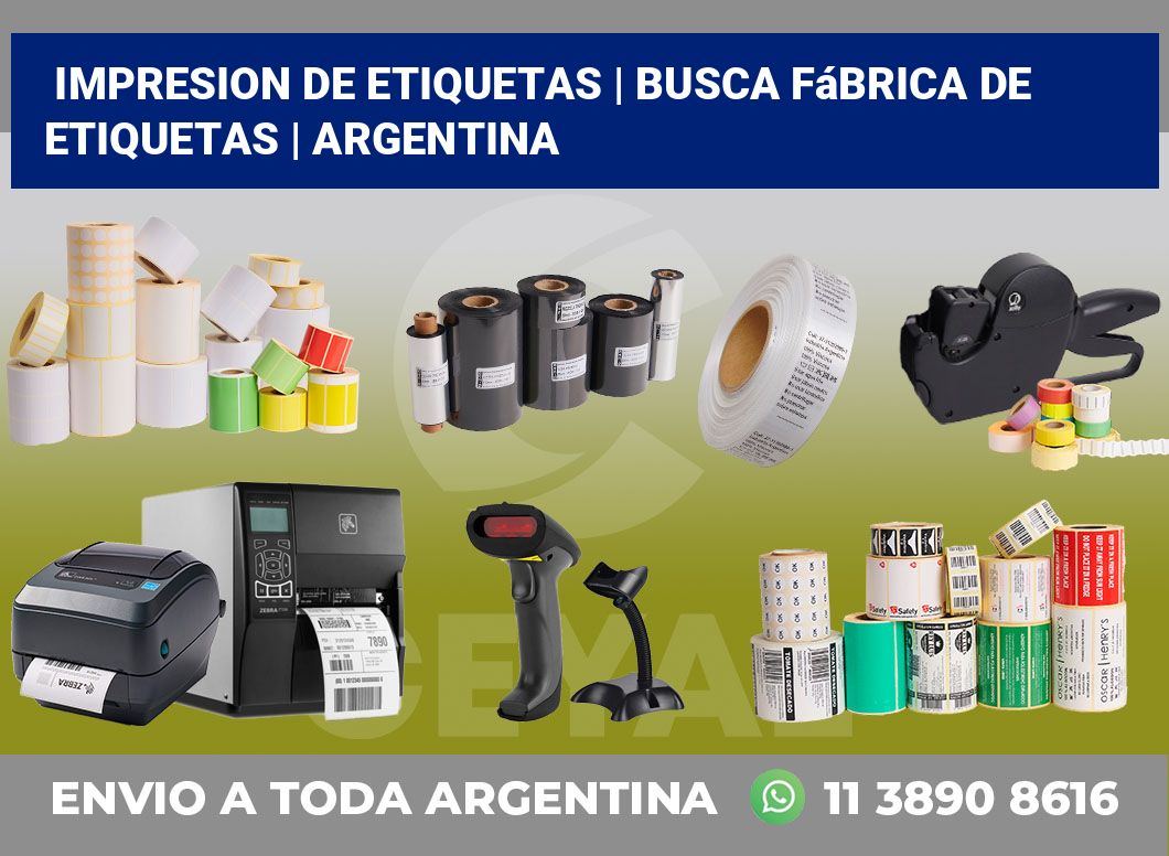 impresion de etiquetas | Busca fábrica de etiquetas | Argentina